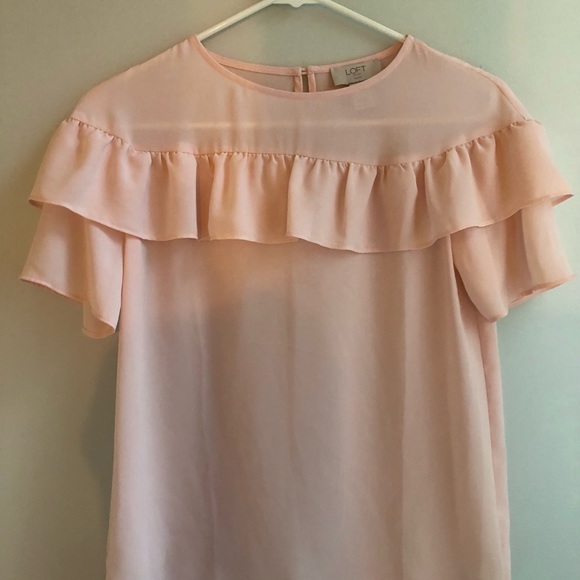 Two LOFT XXSP Silky Blouses - Picture 2 of 10